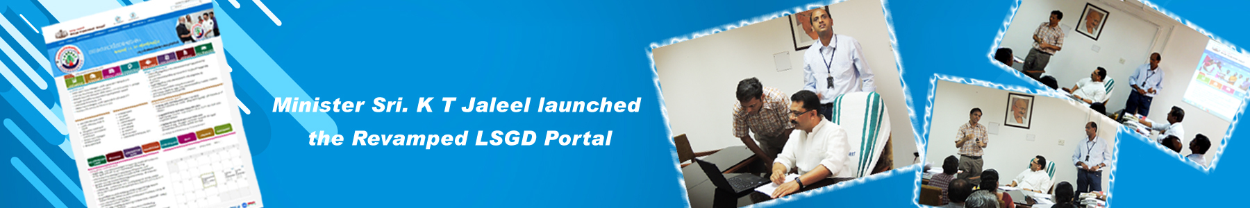 web Portal Launching